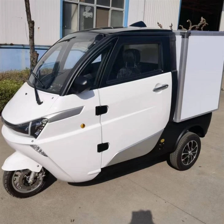 EEC L5e 3-wheel Urban Using J1-C Electric Mini Cargo Box Car EEC L5e 3-wheel Urban Using J1-C Electric Mini Cargo Box Car